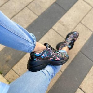 Кроссовки женские Gucci Rhyton
